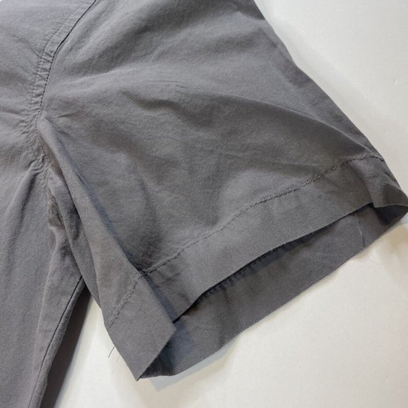 Goodfellow & Co. Button Up Shirt Men's Slim Short Sleeve Gray Cotton Size M - Picture 4 of 8